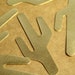 see more listings in the Med./Lg. Brass Stampings section