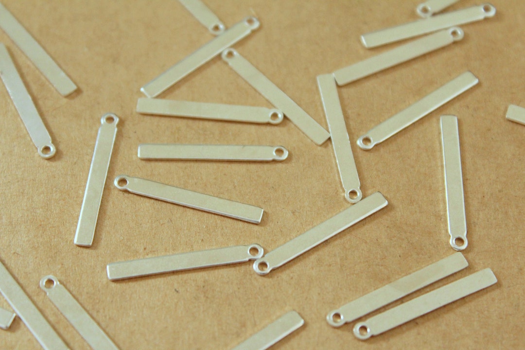 100pcs Silver Plated Brass Wave Link Connectors 11x4mm For Jewelry Making - View #5