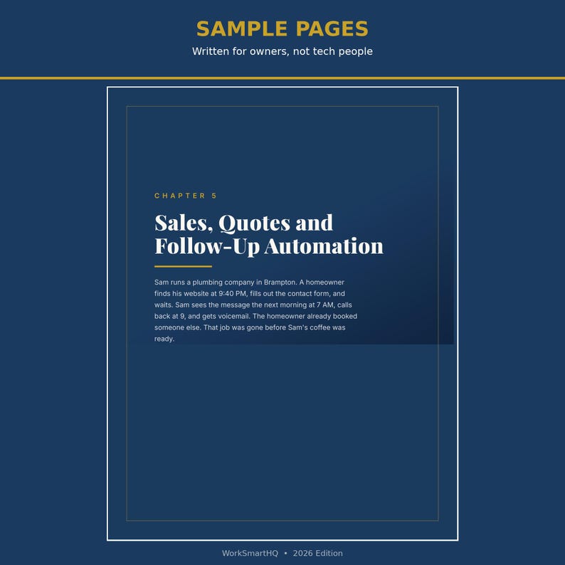 Small Business AI Playbook | Complete End-to-End Guide to AI Tools, Automation & Agents for Small Business (2026 PDF) image 6