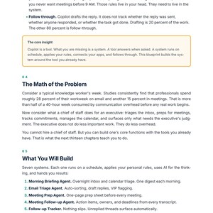 AI Chief of Staff System | Proactive Email, Meeting & Task Workflows | 2026 PDF Guide image 5