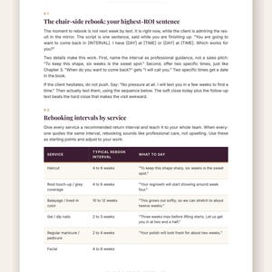 AI Playbook for Salons & Spas | Booking Scripts, No-Show Fixes, Reviews, Retention | 2026 PDF Guide image 3