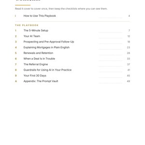 Mortgage Broker AI Playbook + Pre-Approval Nurture Blueprint Bundle | Stop Losing Applicants (Digital Download) image 2