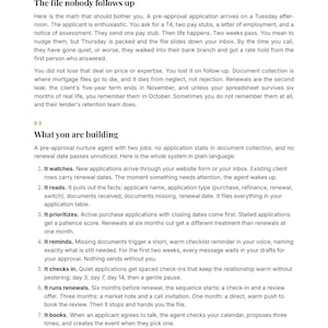 Mortgage Broker AI Playbook + Pre-Approval Nurture Blueprint Bundle | Stop Losing Applicants (Digital Download) image 5