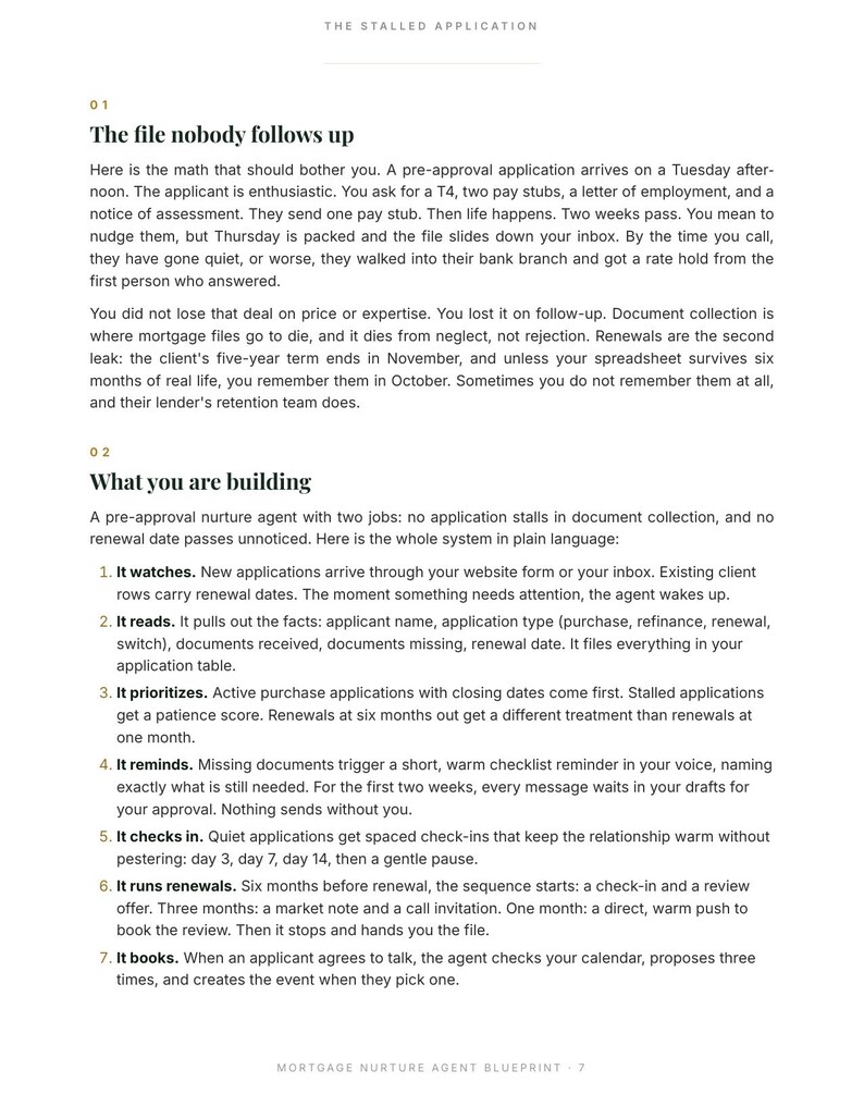 Plano para Agente de IA em Corretagem de Hipotecas | Sistema de Acompanhamento Pré-Aprovação | Pare de Perder Candidatos (PDF) imagem 4