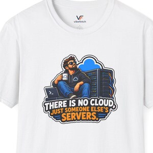 Cloud Engineer Shirt, Cloud Computing Humor Tee, DevOps Graphic T-Shirt, Sysadmin Tech Gift