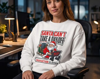 DevOps Christmas Sweatshirt, Funny SRE Crewneck, Software Engineer Gift, Cloud Engineer Holiday Sweater