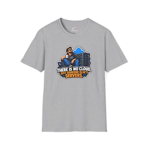 Cloud Engineer Shirt, Cloud Computing Humor Tee, DevOps Graphic T-Shirt, Sysadmin Tech Gift image 5