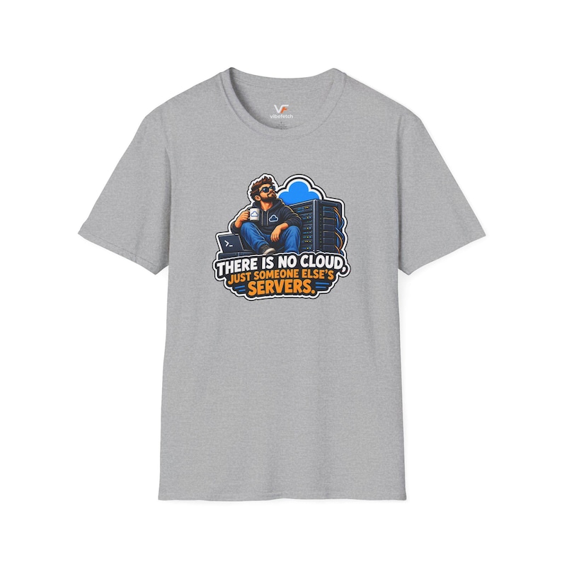 Cloud Engineer Shirt, Cloud Computing Humor Tee, DevOps Graphic T-Shirt, Sysadmin Tech Gift image 5
