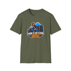 Cloud Engineer Shirt, Cloud Computing Humor Tee, DevOps Graphic T-Shirt, Sysadmin Tech Gift image 8
