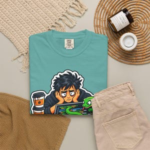 Python Developer T-Shirt, Funny Coder Tee, Programmer Coffee Gift, Software Engineer Graphic Shirt image 11