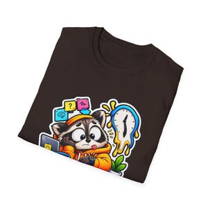 Time Blindness Shirt, Funny ADHD Clock Humor Tee Gift image 4