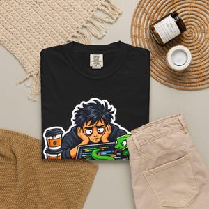 Python Developer T-Shirt, Funny Coder Tee, Programmer Coffee Gift, Software Engineer Graphic Shirt image 15