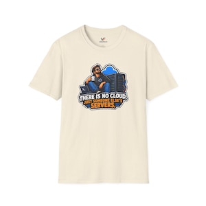 Cloud Engineer Shirt, Cloud Computing Humor Tee, DevOps Graphic T-Shirt, Sysadmin Tech Gift image 7
