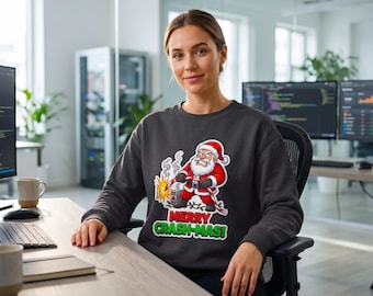 Funny IT Support Christmas Sweatshirt, Sysadmin Holiday Hoodie, Network Engineer Gift