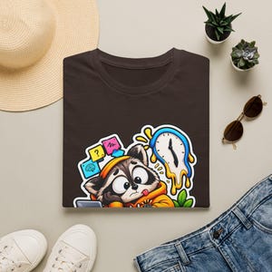 Time Blindness Shirt, Funny ADHD Clock Humor Tee Gift image 5