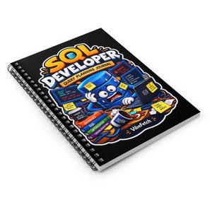 SQL Developer Notebook, Database Engineer Journal, Query Planner Diary (6" x 8") image 4