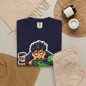 Python Developer T-Shirt, Funny Coder Tee, Programmer Coffee Gift, Software Engineer Graphic Shirt image 14