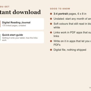 デジタル読書ジャーナル、日付なしハイパーリンク付きPDF（タブレット、本棚、100冊の書評用） 画像 8