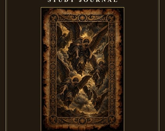 Book of Enoch Study Journal Printable | Watchers Nephilim Chart | Fallen Angels Roster | Grimoire Pages | PDF Download