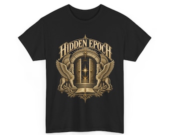 HiddenEpoch Shirt, Ancient Mystery Graphic Tee, Sumerian Lamassu Occult Ancient Aliens Unisex Tee, Lost History Gift