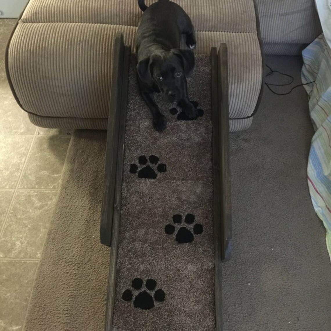 Dog Ramp With Side Rails Adjustable Height 15 & Etsy