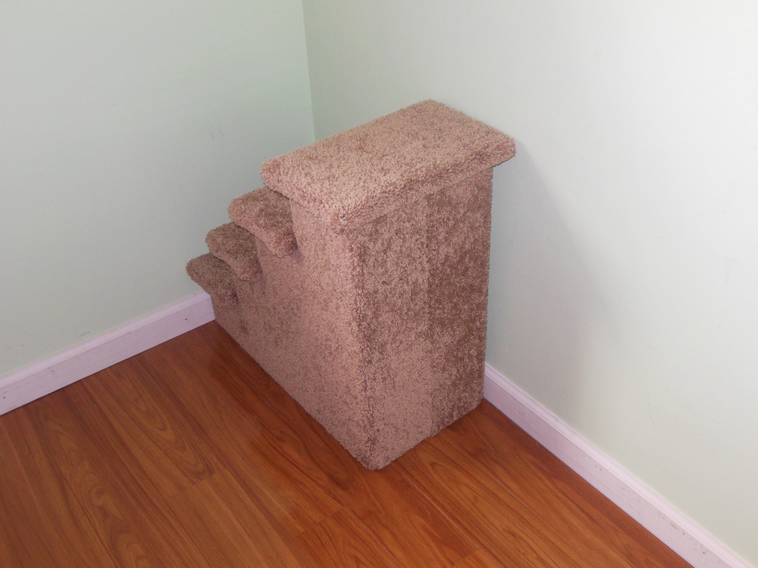 Dog Stairs for High Beds Extra Tall Pet Stairs 24H X 17W X 24D