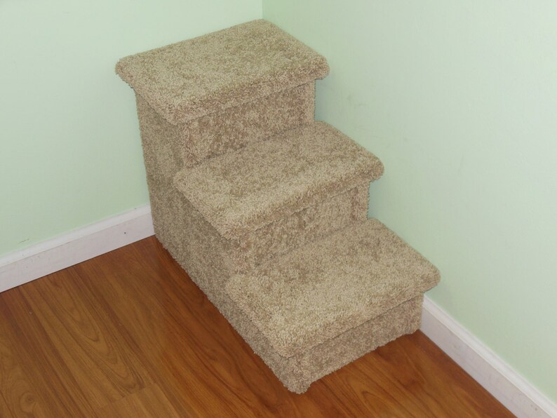 All Carpet Wooden Dog Stair 24H X 17W X Etsy