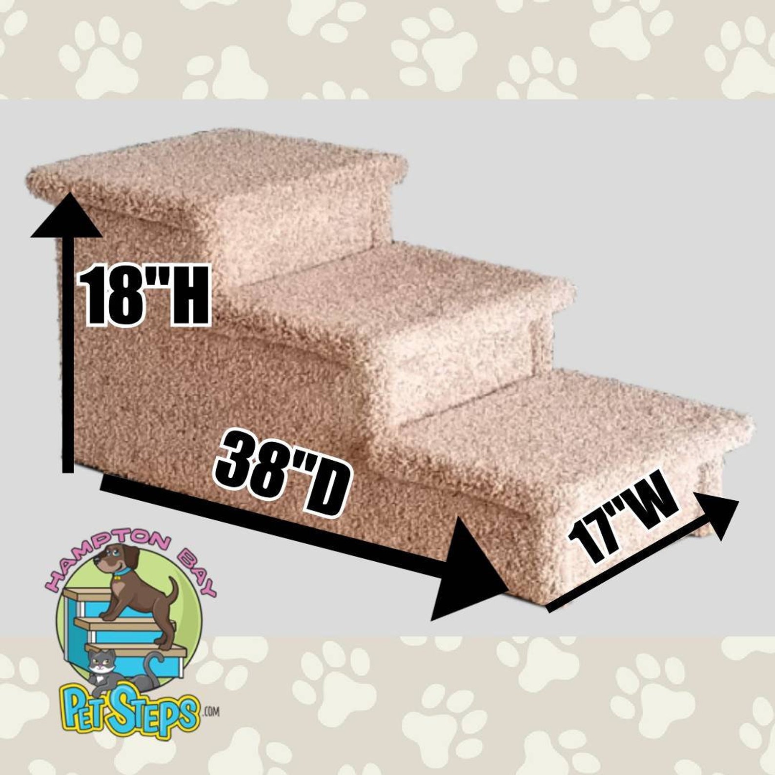 Dog Stairs for Big Dogs Extra Wide Dog Steps for Large Dogs Etsy