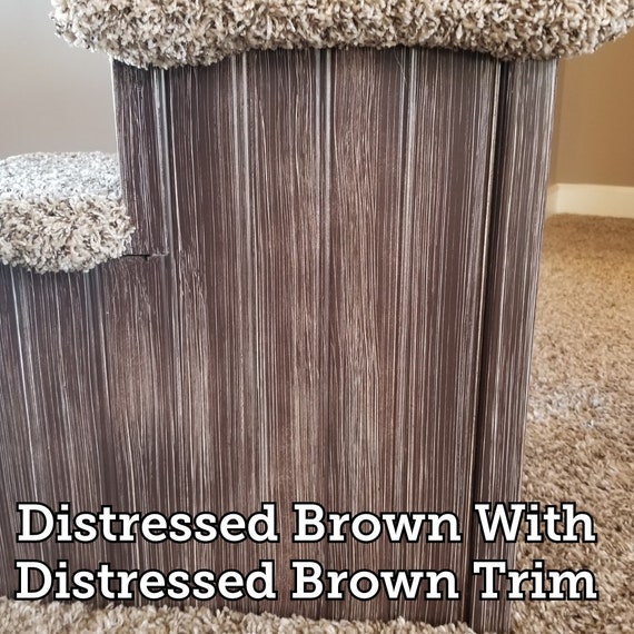 Custom Wood Dog Stairs For Pets 5 55 Lbs Choose Any Color Etsy