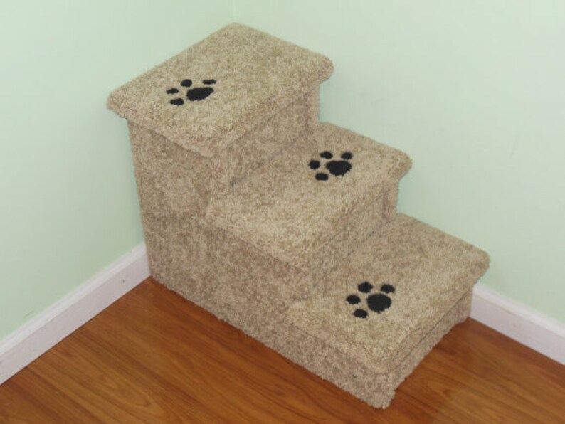 Sturdy Dog Stairs for Bed NO Foam or Cardboard Wooden Pet Etsy