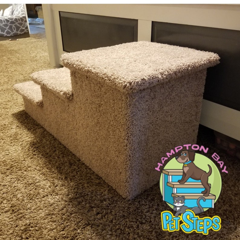 Large Dog Stairs for Bed Dog Steps for High Bed Etsy