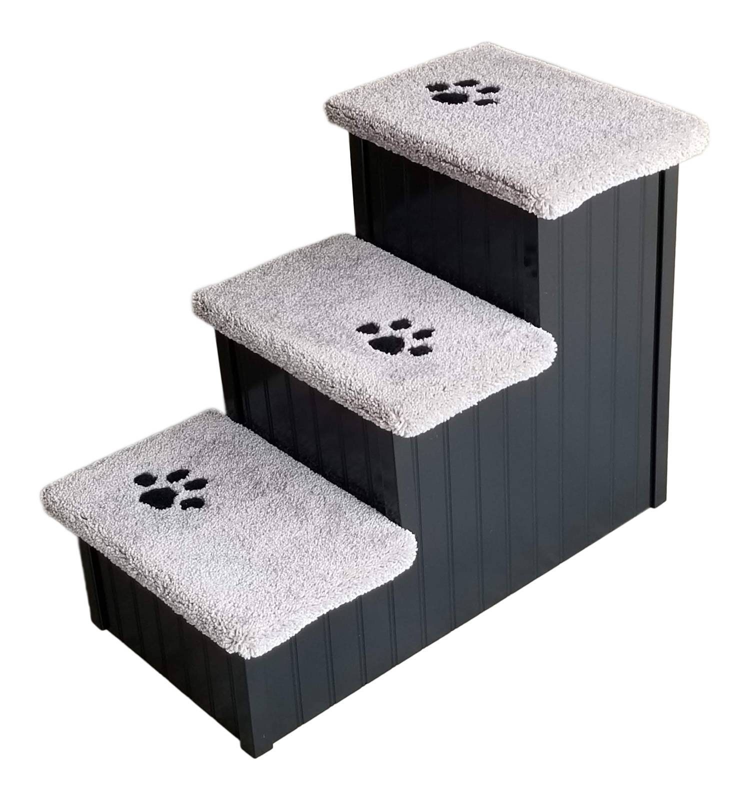 Dog Steps for Big Dogs Sturdy All Wood Dog Stair For Pets Etsy