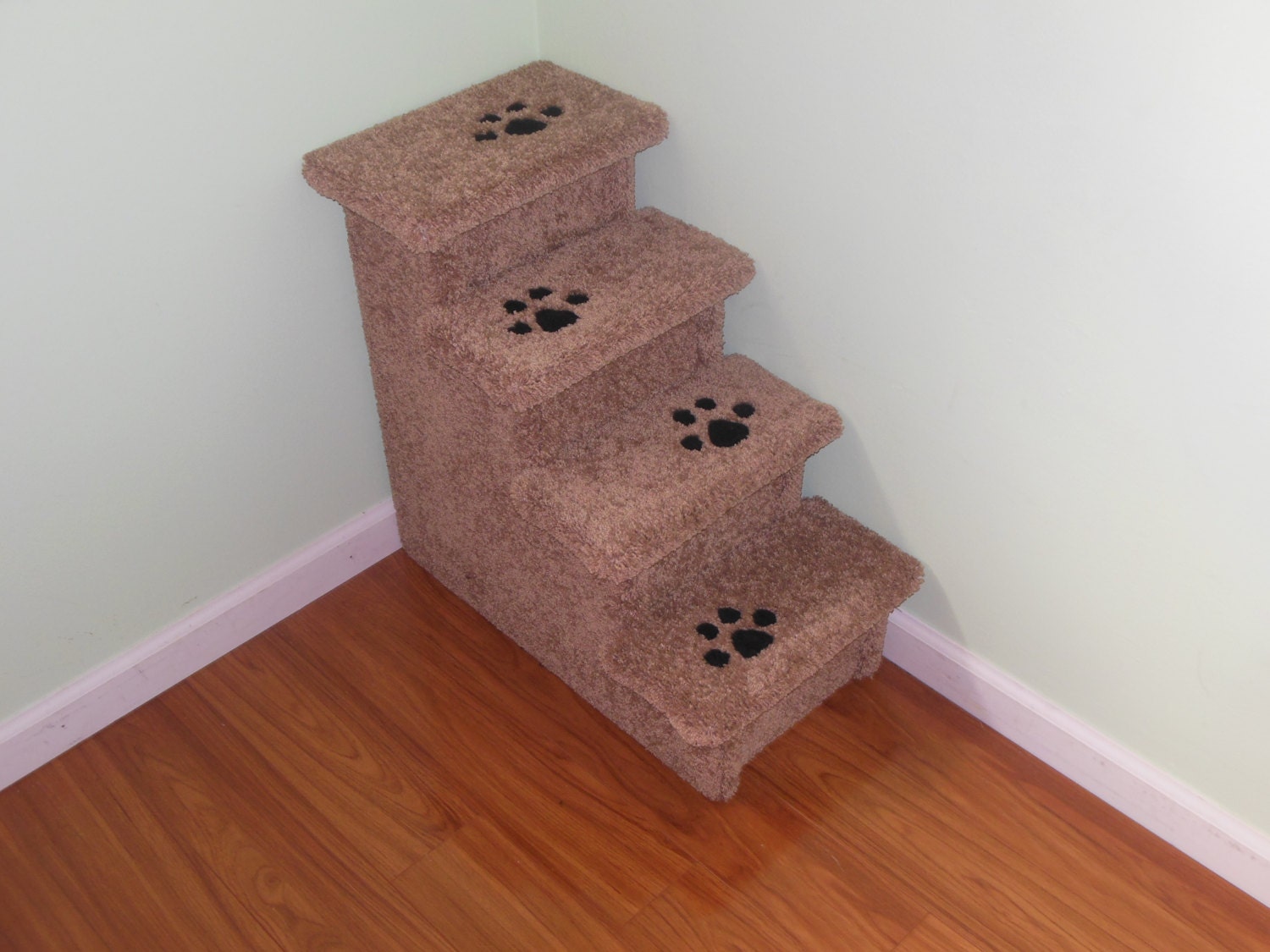 Dog Stairs for High Beds Extra Tall Pet Stairs 24H X 17W X 24D