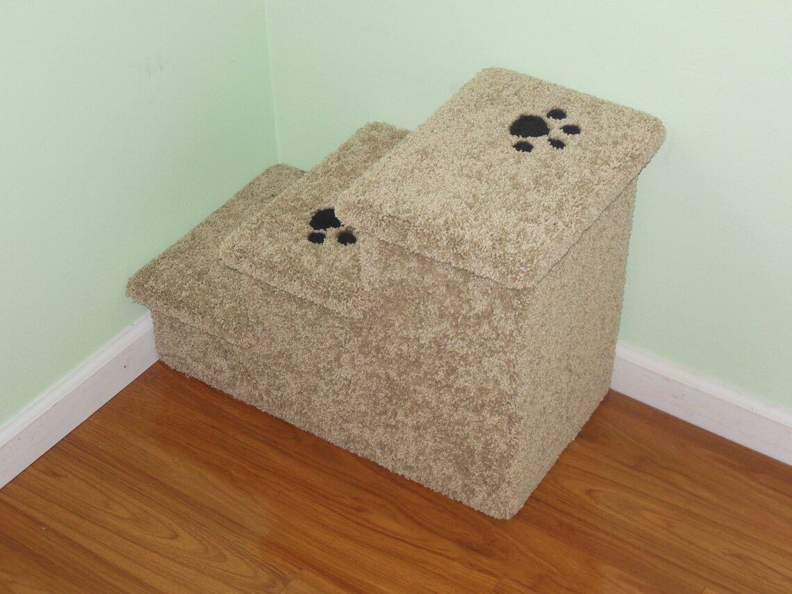 Dog Steps for High Bed Pet Stairs for Tall Beds Extra Wide Etsy