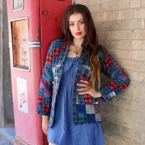 Flannel kimono cardigan on sale