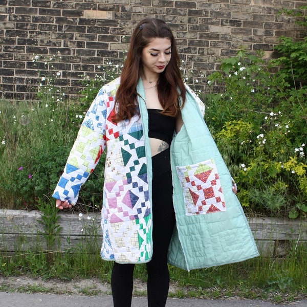 Patchwork Quilt Jacket Etsy