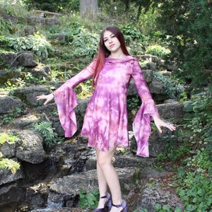 Enchanting Elven Fantasy Dress: Whimsical Bohemian Skirt for Mystical Festivals & Renaissance Fairs