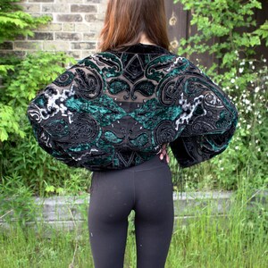 Elamari Elaine Kim Velvet Shrug main image 0