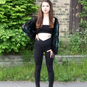 Elamari Elaine Kim Velvet Shrug