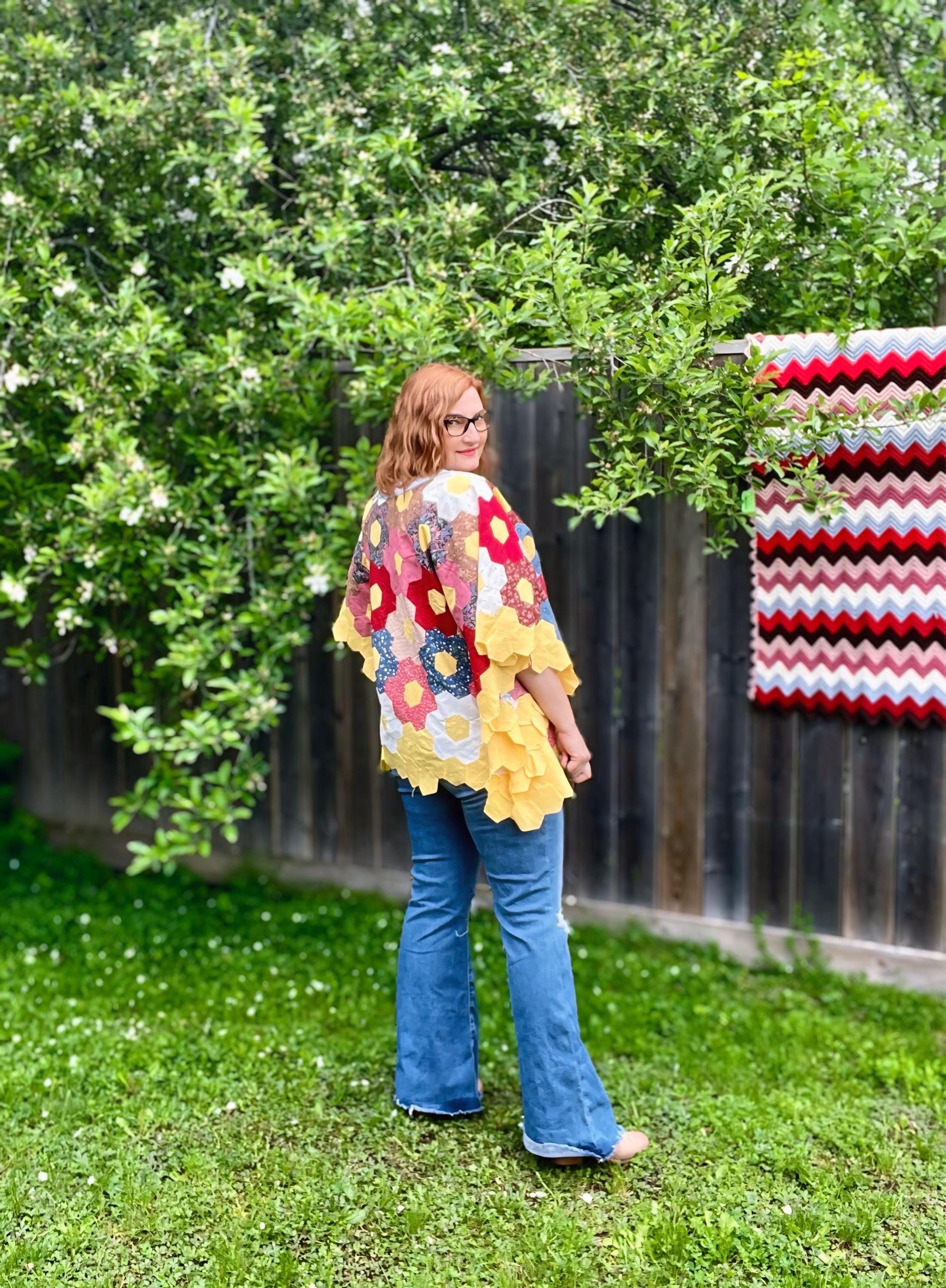 Sheer Patchwork Top - Etsy Canada