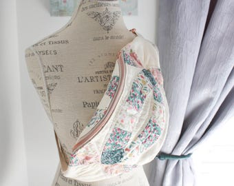 QUILTED FANNY PACK Upcycled Wedding Ring | Bohemian Crossbody Festival Pouch