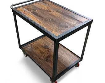 Factory Bar Cart