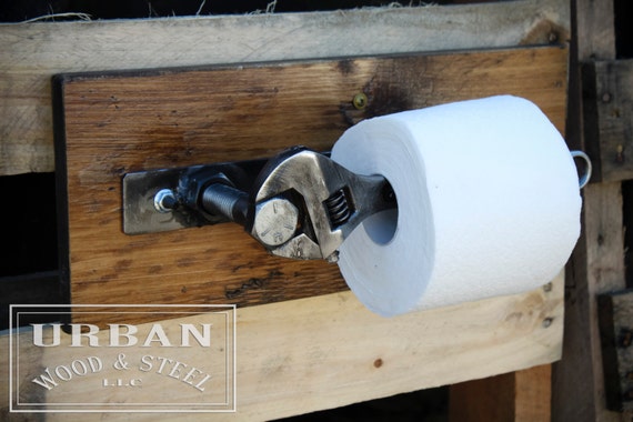 Industrial Wrench Toilet Paper Holder | Etsy Industrial Wrench Toilet Paper Holder | Etsy