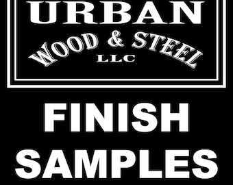 Urban Wood & Steel Finish Sample Pack
