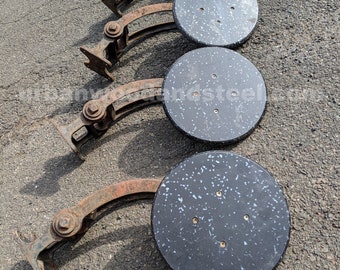 Vintage Cast Iron Swing Out Industrial Stool - Set of 4 - Etsy