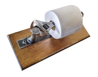 Industrieller Schraubenschlüssel Toilettenpapierhalter