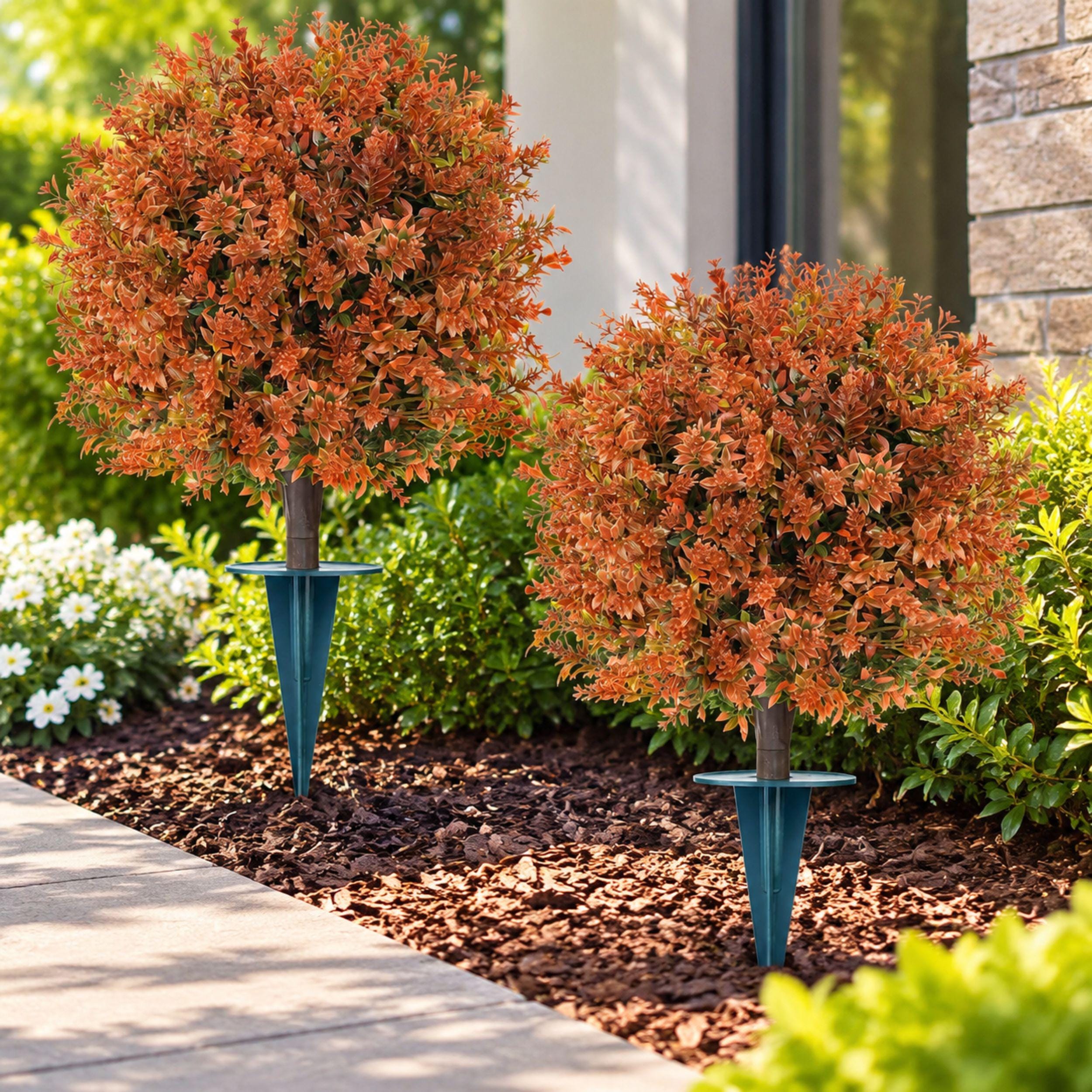 Artificial Topiary Porch Plants - Etsy