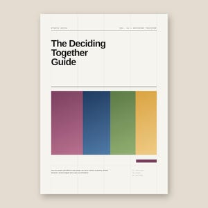 The Deciding Together Guide, EU Edition PDF Guide for Couples Designing a Home