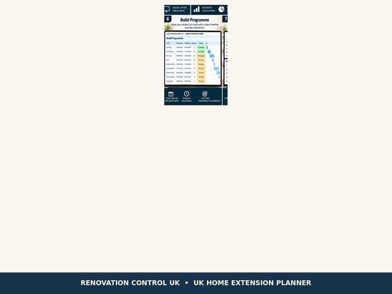 UK Home Extension Planner - Etsy