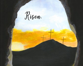 He is Risen! Acrylic Print